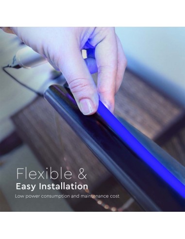 23142-Strip LED COB- /m m V Colore Blu  mm-6