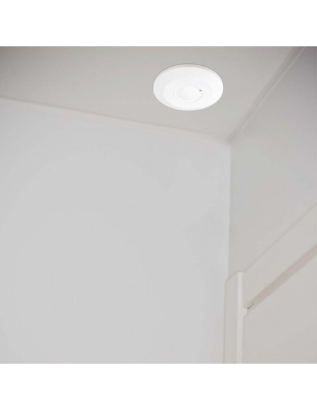 23163-Sensore di Movimento a Microonde  Rilevamento a  Montaggio a Plafone Colore Bianco-4