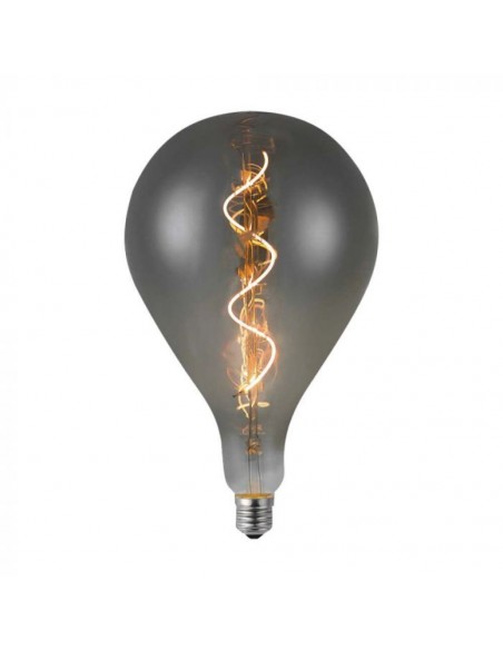 23167-Lampadina LED E  BS Filamento a Spirale Vetro Fumé -1