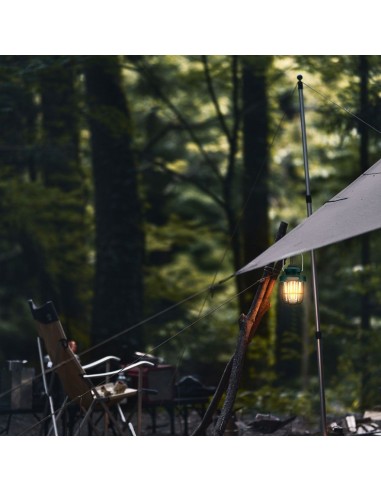 23337-Lampada LED Lanterna da Campeggio  SMD   Filamento Ricaricabile con USB C Dimmerabile IP Colore Verde -6