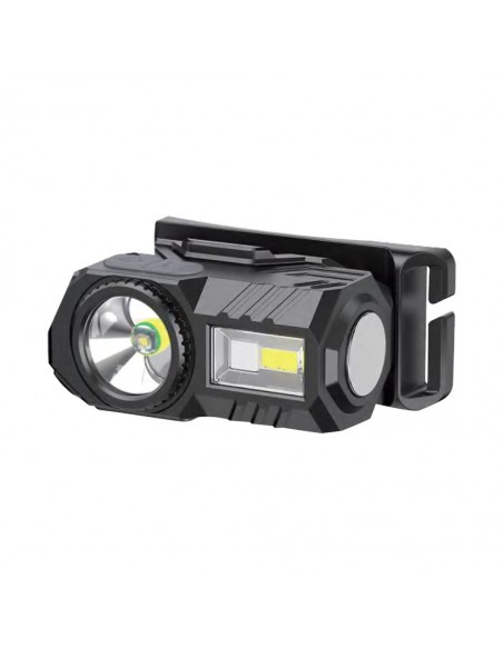 23339-Torcia LED Frontale  SMDRGB lm con Cintura in Silicone e Batteria Ricaricabile USB C IP-1