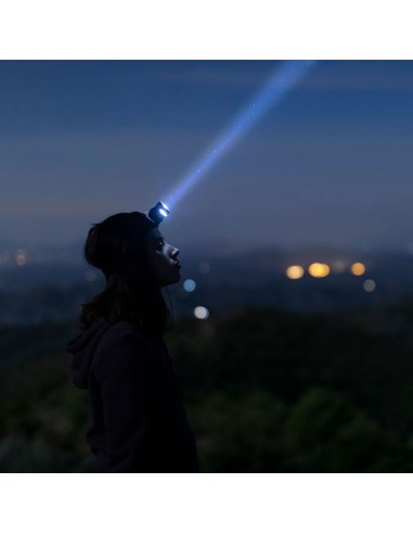 23339-Torcia LED Frontale  SMDRGB lm con Cintura in Silicone e Batteria Ricaricabile USB C IP-5