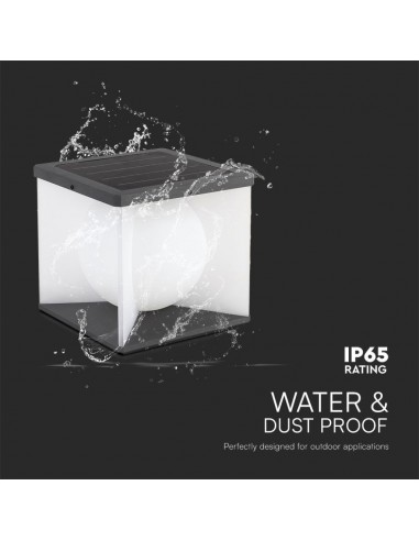 Lampada LED da Giardino a Cubo con...