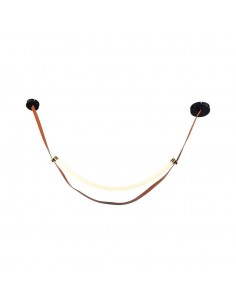 23375-Lampadario LED a Sospensione  dal Design Moderno Colore Marrone con Finiture Oro HxxLmm -1