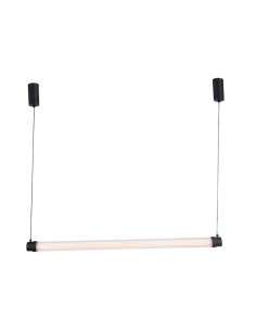 23382-Lampadario LED a Sospensione  dal Design Moderno Colore Bianco e Nero -1