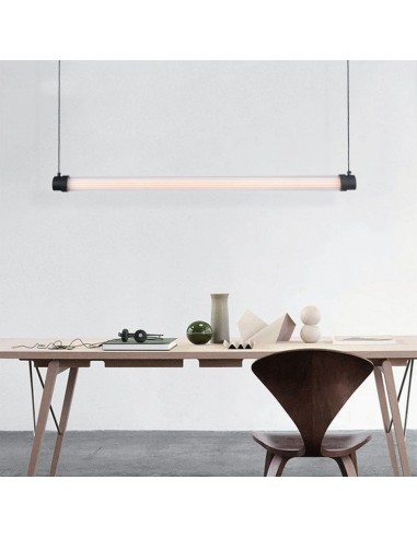 23382-Lampadario LED a Sospensione  dal Design Moderno Colore Bianco e Nero -3