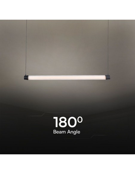 23382-Lampadario LED a Sospensione  dal Design Moderno Colore Bianco e Nero -6