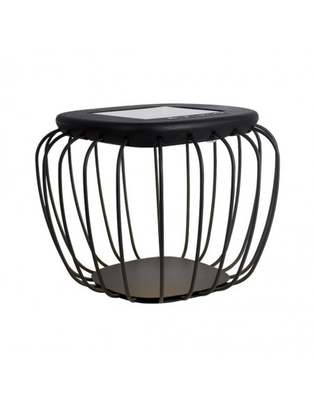 23384-Lampada LED Decorativa  con Pannello Solare  Corpo Grigio xmm CCT  IP-1