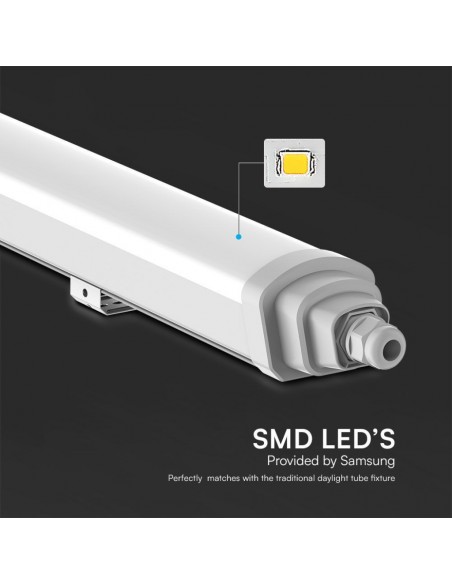 23391-Plafoniera LED Chip Samsung Impermeabile  LM/W Collegabile GT-Series cm  -6