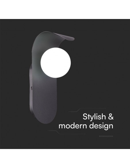 23407-Applique da Parete con Attacco per Faretti Gx max in Metallo e Vetro-5