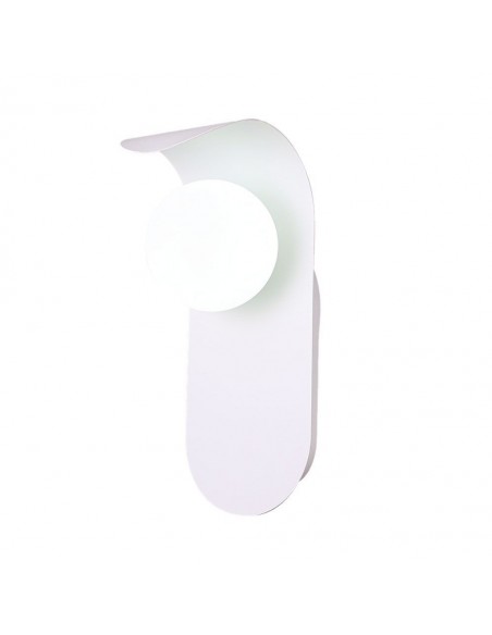 23408-Applique da Parete con Attacco per Faretti Gx max in Metallo e Vetro-1