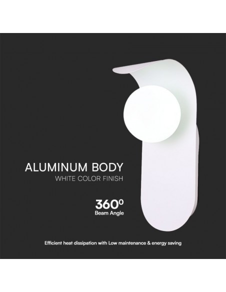 23408-Applique da Parete con Attacco per Faretti Gx max in Metallo e Vetro-6