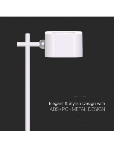 23410-Lampada LED da Tavolo Magnetica  con Batteria Ricaricabile USB C Colore Bianco Touch Dimmerabile in-7