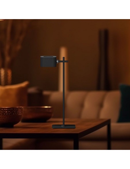 23411-Lampada LED da Tavolo Magnetica  con Batteria Ricaricabile USB C Colore Nero Touch Dimmerabile in-7
