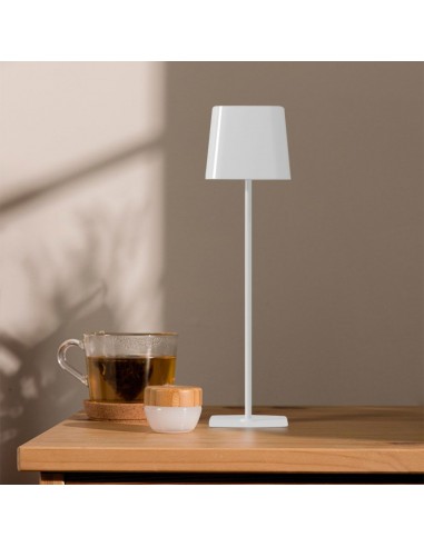 23412-Lampada LED da Tavolo Magnetica  con Batteria Ricaricabile USB C Colore Bianco Touch Dimmerabile in -5