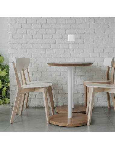 23412-Lampada LED da Tavolo Magnetica  con Batteria Ricaricabile USB C Colore Bianco Touch Dimmerabile in -6