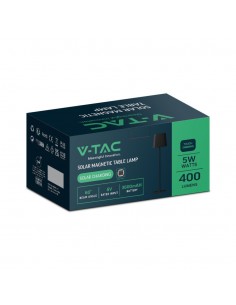 23413-Lampada LED da Tavolo Magnetica  con Batteria Ricaricabile USB C Colore Nero Touch Dimmerabile in -1 2