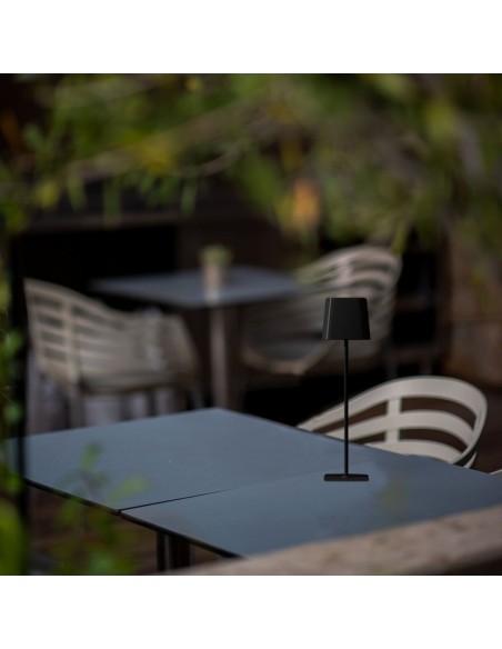 23413-Lampada LED da Tavolo Magnetica  con Batteria Ricaricabile USB C Colore Nero Touch Dimmerabile in -4