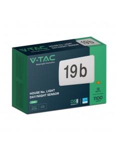 23422-Lampada LED Chip Samsung da Muro Rettangolare  Segna Civico in -1