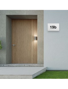 23422-Lampada LED Chip Samsung da Muro Rettangolare  Segna Civico in -1 2