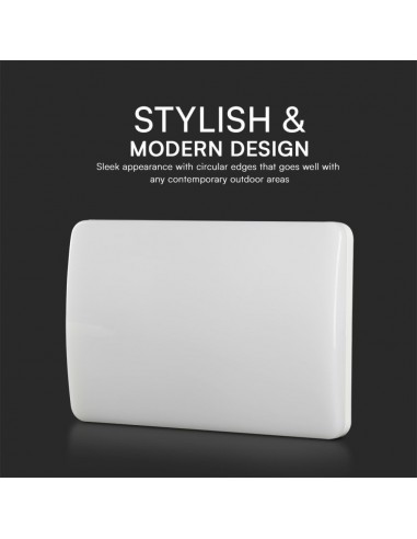 23422-Lampada LED Chip Samsung da Muro Rettangolare  Segna Civico in -5