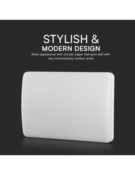 23422-Lampada LED Chip Samsung da Muro Rettangolare  Segna Civico in -5