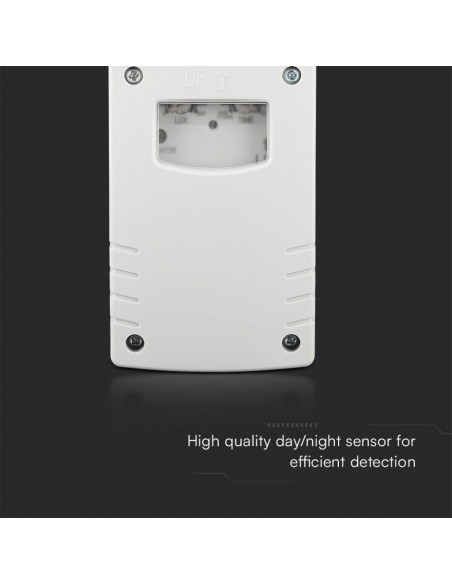 23423-Interruttore Crepuscolare con Programmazione Notturna e Timer Colore Bianco -6