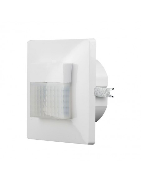 23425-Sensore PIR a Infrarossi  Rilevamento a  Montaggio a Muro Colore Bianco-1