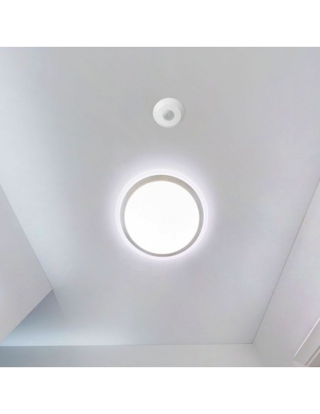 23427-Sensore PIR a Infrarossi  Rilevamento a  Montaggio a Plafone Colore Bianco-4