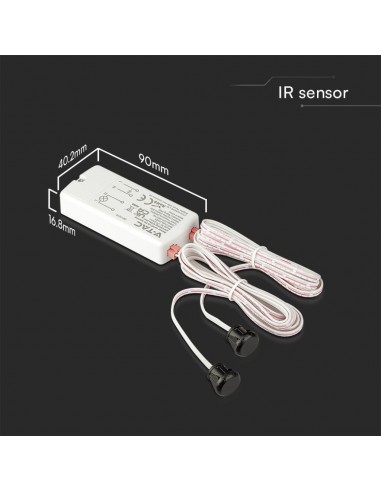 23428-Sensore di Movimento a Infrarossi per Apertura/Chiusura Porte-3