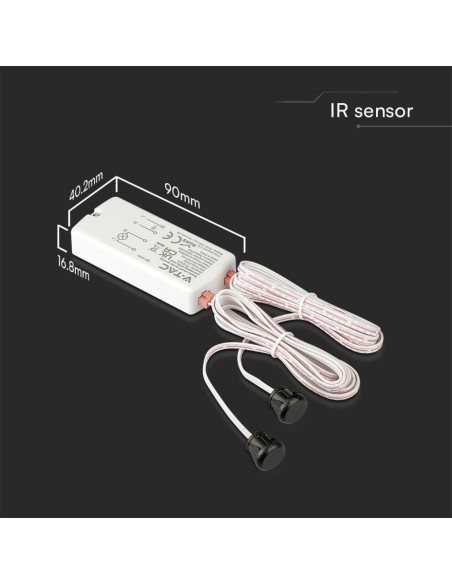 23428-Sensore di Movimento a Infrarossi per Apertura/Chiusura Porte-3