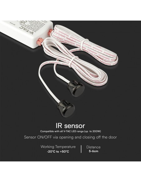 23428-Sensore di Movimento a Infrarossi per Apertura/Chiusura Porte-4