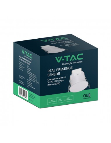 23429-Sensore di Movimento/Presenza con Rilevamento a  Max m-2