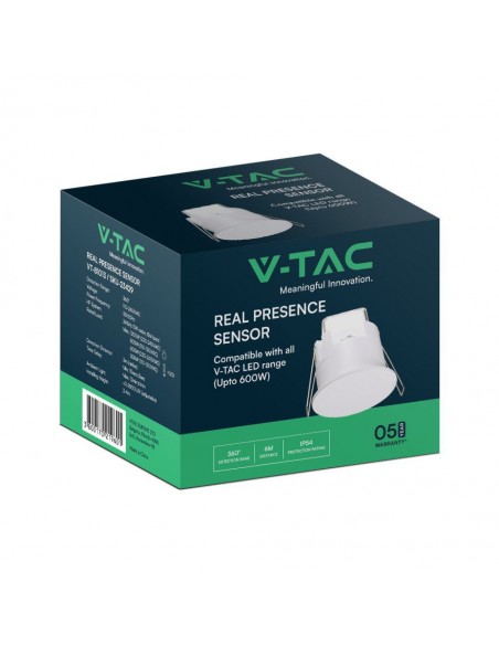 23429-Sensore di Movimento/Presenza con Rilevamento a  Max m-2