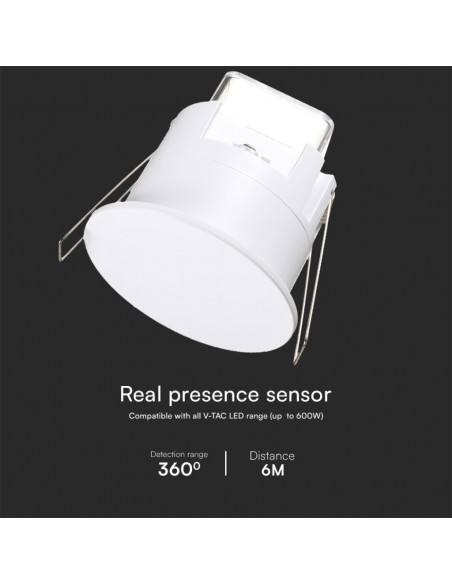 23429-Sensore di Movimento/Presenza con Rilevamento a  Max m-5