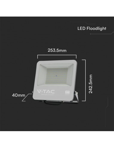 23441-Faro LED SMD Chip Samsung  Cavo m Colore Nero  -3