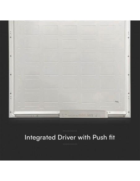 Pannello LED 36W 120LM/W da Incasso, Driver Integrato, 600x600mm Bianco 4000K