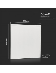 23458-Pannello LED  LM/W da Incasso-1 2