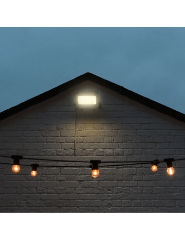 23463-Faro LED  con Telecomando e Driver IC Integrato Colore Nero e Grigio Satinato RGB -4