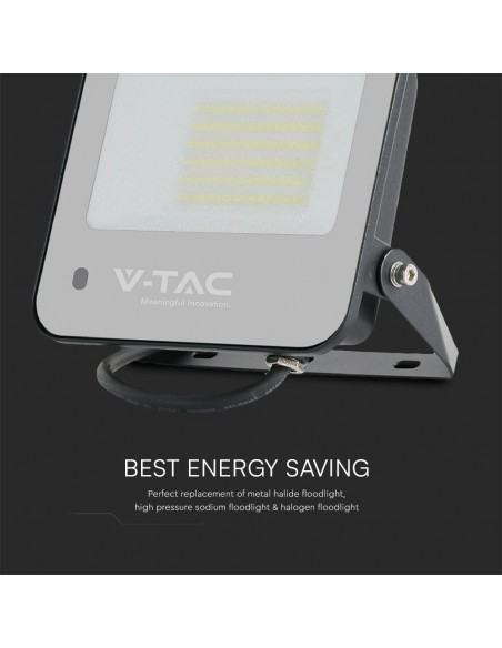 23463-Faro LED  con Telecomando e Driver IC Integrato Colore Nero e Grigio Satinato RGB -7