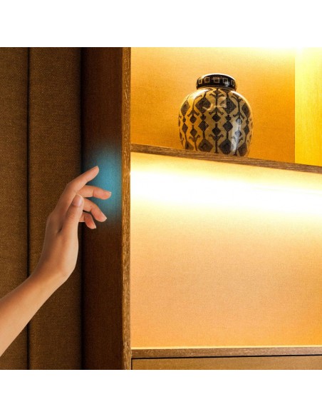 23465-Interruttore Touch Dimmer a Sfioramento per Strip LED Monocolore  Canale -V A Installazione Nascosta Colore Bianco-4