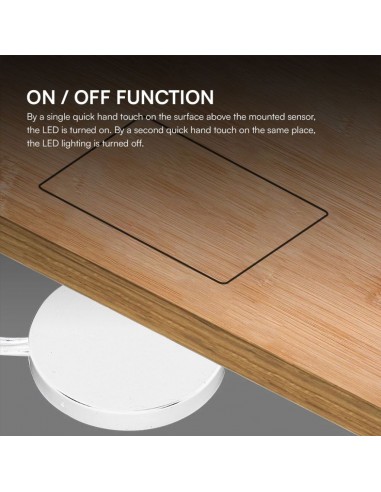 23465-Interruttore Touch Dimmer a Sfioramento per Strip LED Monocolore  Canale -V A Installazione Nascosta Colore Bianco-7