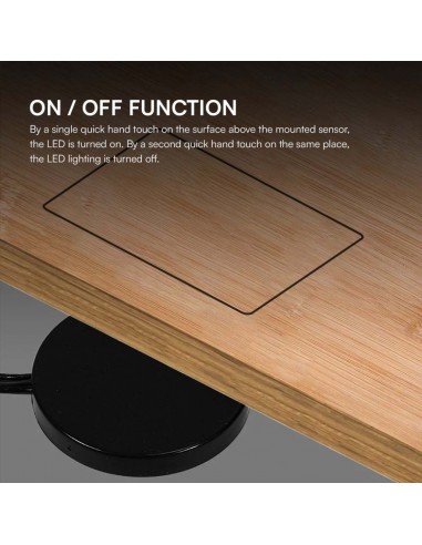 23466-Interruttore Touch Dimmerabile a Sfioramento per Strip LED -V - A Jack  Installazione Nscosta Colore Nero-7