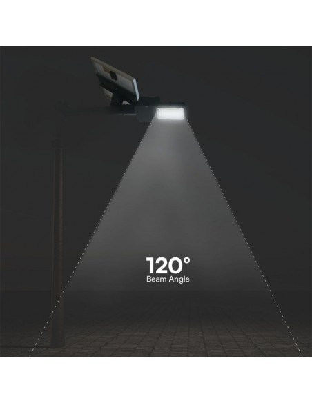 23579-Armatura Stradale con Pannello Solare  Hybrid-Series Colore Nero  -7