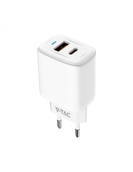 23580-Adattatore di Ricarica Rapida  USB-A USB-C Output V A-1