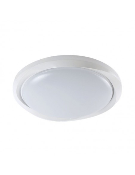 23585-Plafoniera LED  Rotonda con Telecomando controllo Remoto CCT in Colore Bianco Dmm Dimmerabile - Cover Circolare-1