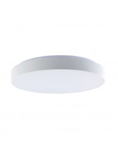 23590-Plafoniera LED  Rotonda con Telecomando controllo Remoto CCT in Colore Bianco Dmm Dimmerabile - Cover Elegante-1