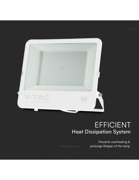 Faro LED SMD Chip Samsung 200W Cavo 1m Bianco 6500K IP65