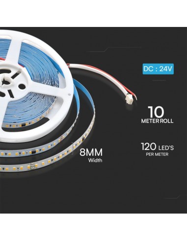 23607-Strip LED Running SMD /m m  LED/m V  IP mm-2
