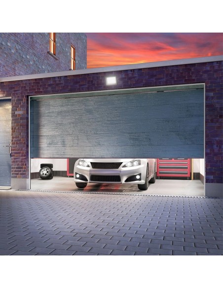 23614-Faro LED SMD  con LED Sostituibili Colore Grigio Scuro CCT in - -5